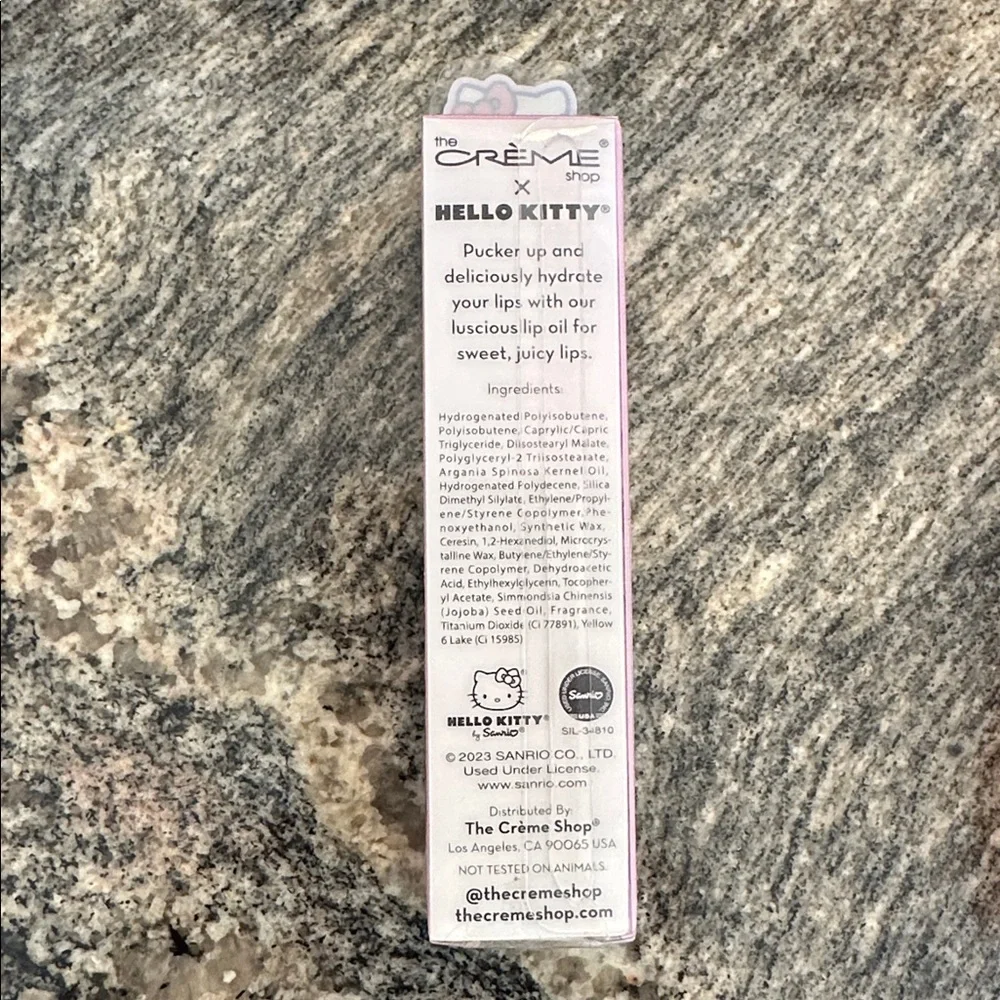 The Créme Shop Hello Kitty Kawaii Kiss Lip Oil Vanilla Mint Flavor